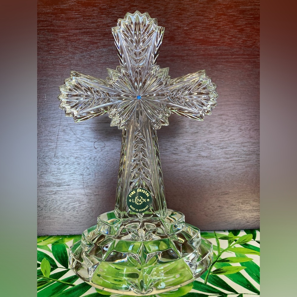LENOX CRYSTAL CROSS made in Germany 🇩🇪 - Picture 4 of 6